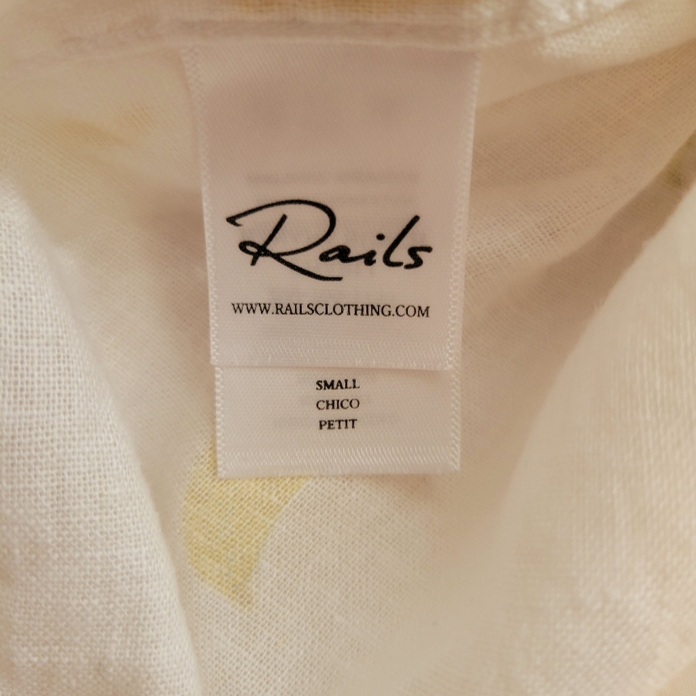 Rails Banana Blouse Size Small - image 7